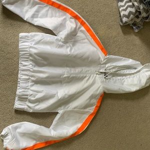 White cropped pullover